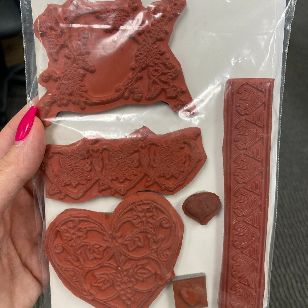 Valentine's Cling Stamps